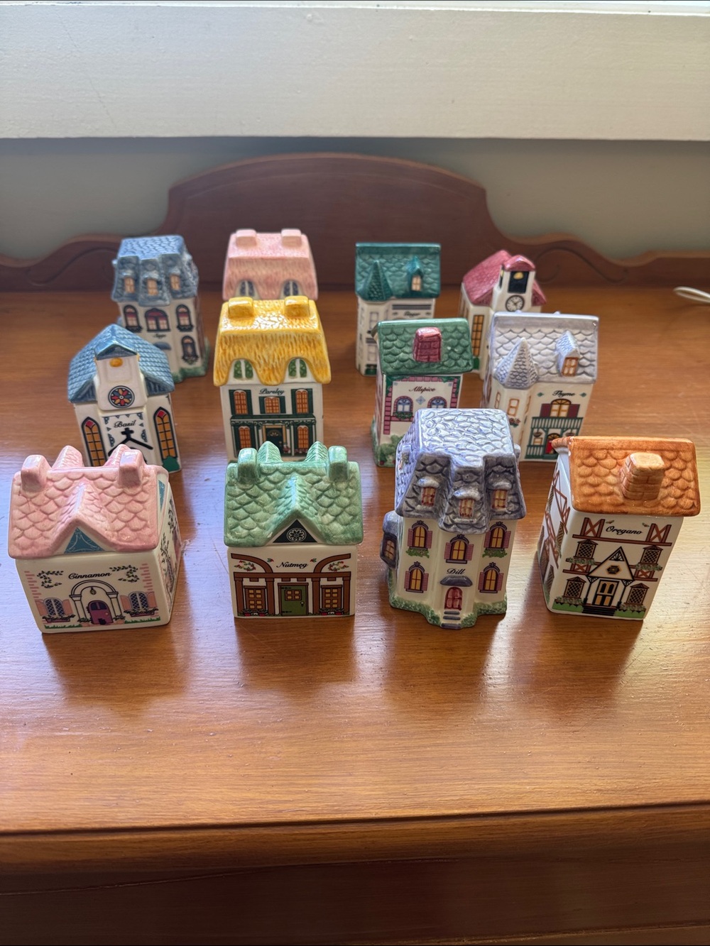 AVON Spice Village, Ceramic Full Set of 12